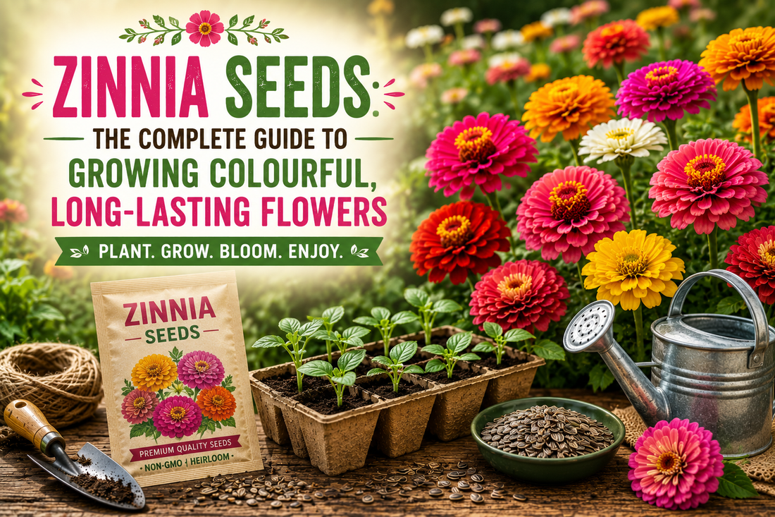 Zinnia Seeds: The Complete Guide to Growing Colourful, Long-Lasting Flowers