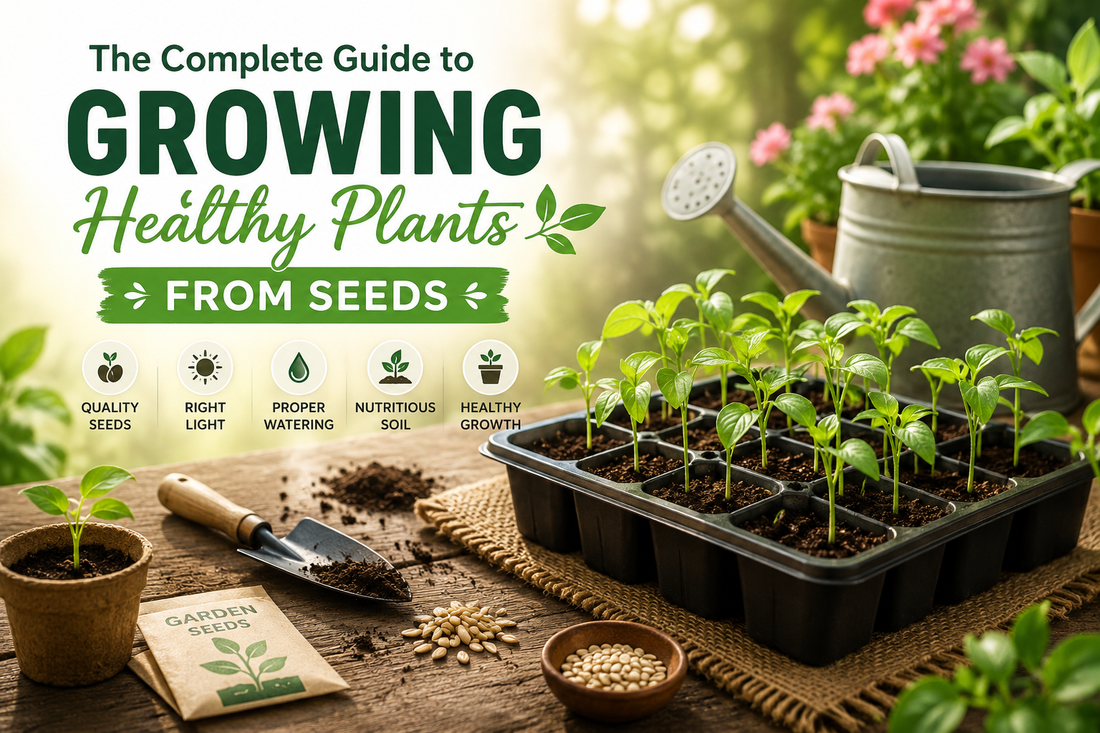 The Complete Guide to Growing Healthy Plants from Seeds