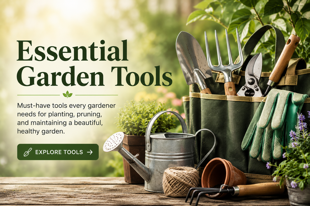 essential garden tools