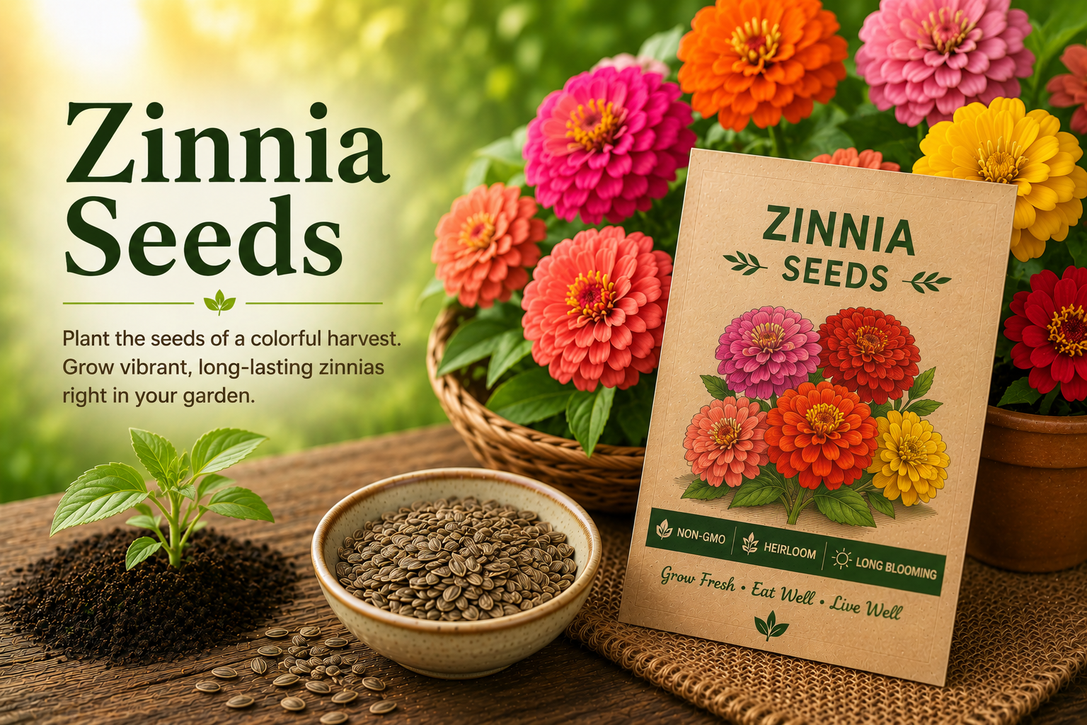 Zinnia Seeds