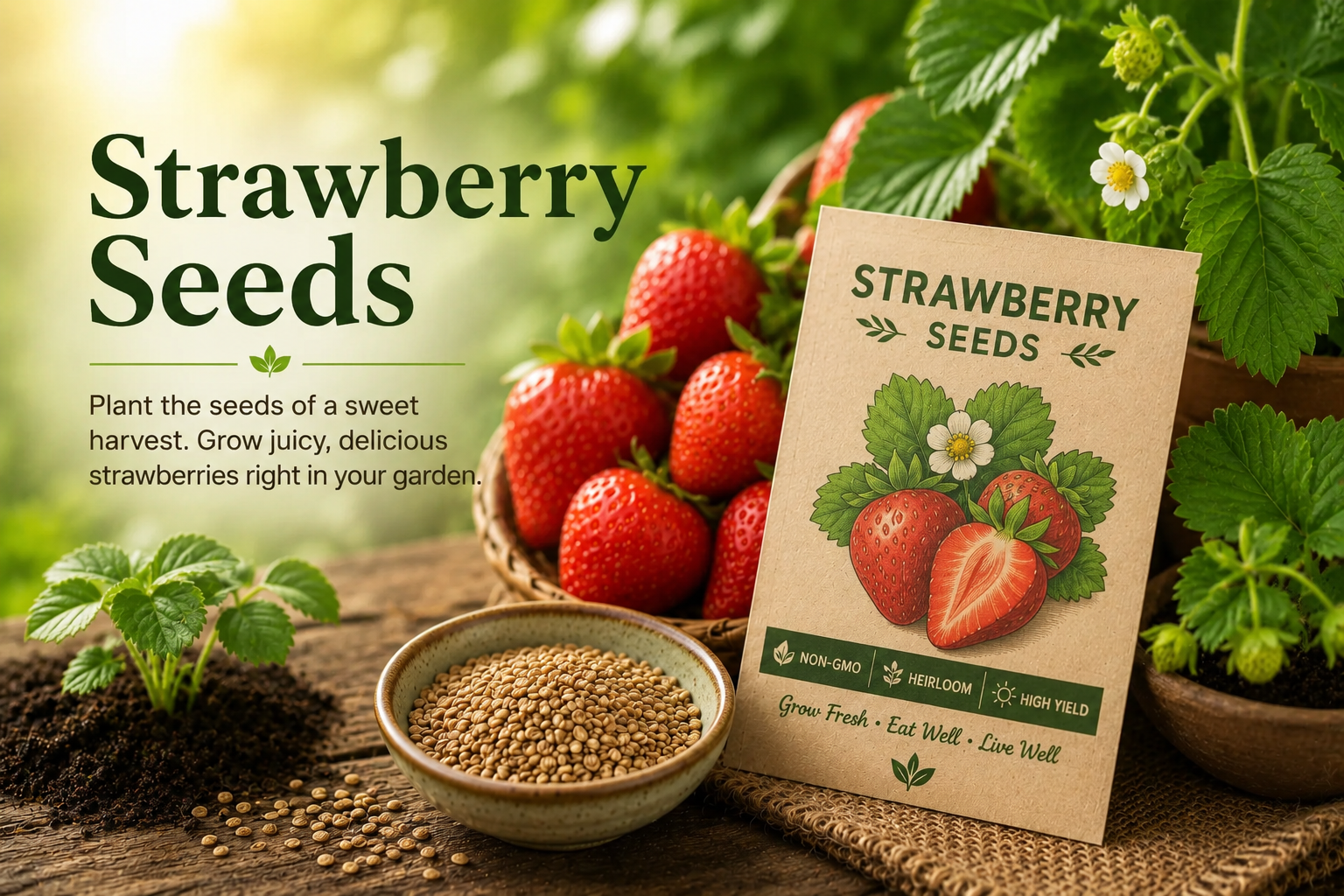 Strawberry Seeds 